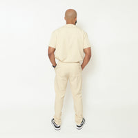 Men's Khaki Stay Goal'd Scrubs